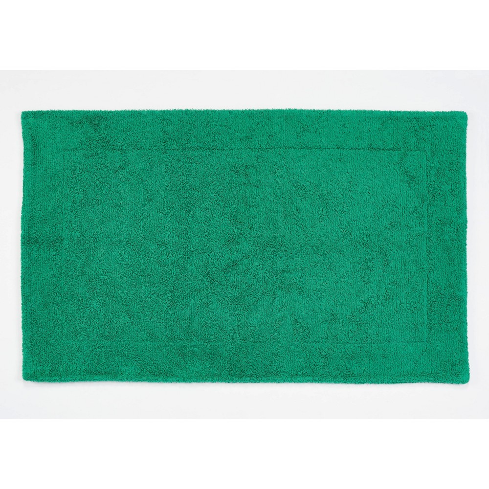 Double Bath Mat 230 by Designer Abyss & Habidecor in Emerald Green